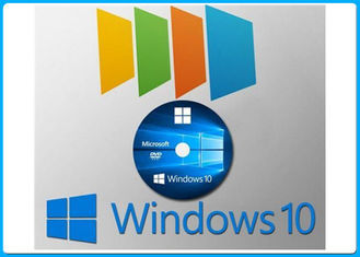 De DVD Microsoft Windows 10 du pro logiciel 64Bit nouvelle DVD 64bit +1PC CLÉ d'OEM