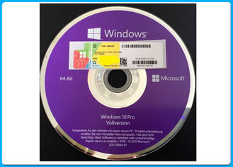 activation en ligne principale originale de pro de logiciel de 32BIT 64BIT DVDMicrosoft Windows 10 paquet d'OEM