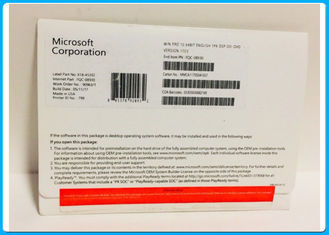 Pro version 1703 du bit DVD d'OEM 64 de Microsoft Windows 10 véritables professionnels