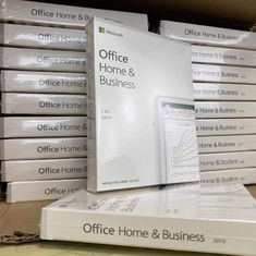 Maison de Microsoft Office 2019 et caisse en ligne de vente au détail de version d'activation du code langue d'anglais des affaires 100% HB 2019