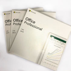 Clé 100% de permis du bureau 2019 globaux en ligne en ligne professionnels d'activation d'activation de la Microsoft Office 2019 DVD 100% pro