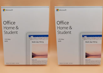 L'activation en ligne de maison et d'étudiant 100% de Microsoft Office 2019 a enfermé dans une boîte la clé 2019 anglaise du bureau HS de version pour Mac/PC