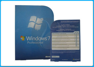 Pro clé 100% de produit d'OEM d'activation de bit du bit 64 de la boîte sp1 32 de Windows 7 + hausse Win10 au détail