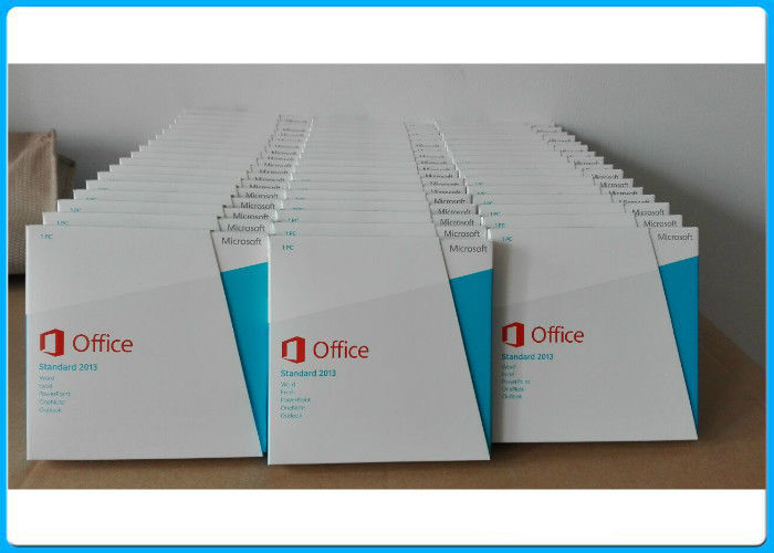 Logiciel standard de professionnel de Retailbox Microsoft Office 2013 avec 32&amp;64 le PEU DVD, version de maison/affaires