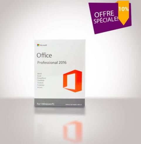3,0 maison de boîte, de Microsoft Office 2016 de vente au détail d'USB Microsoft Office pro et affaires pour le MAC