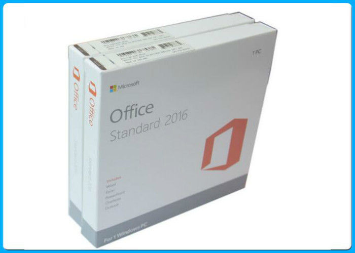 Permis véritable de norme de Microsoft Office 2016 avec des médias de DVD, activation 100%