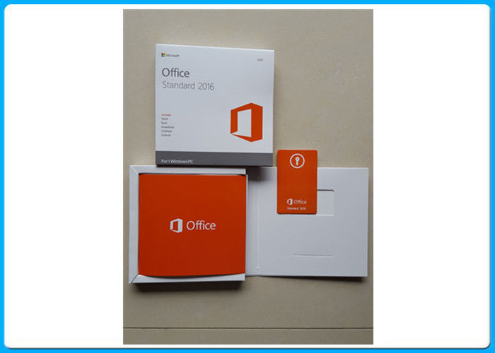 Pleins logiciel standard de Microsoft Office 2016 de version, produits avancés de multimédia sur des actions