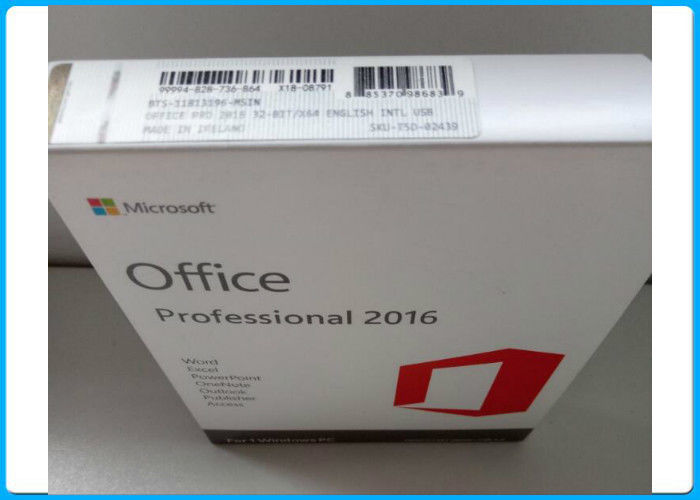 Microsoft Office 2016 pro plus le permis a activé le bureau 2016 de retailbox d'entraînement d'instantané d'usb 3,0 pro