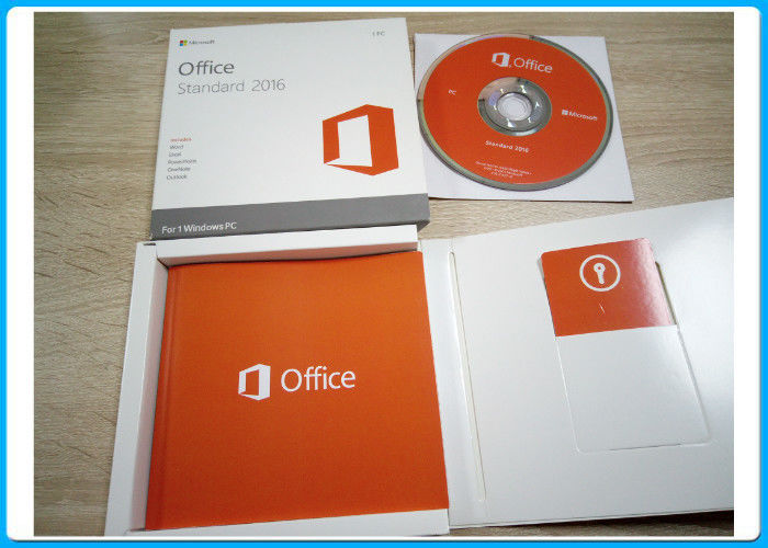 Norme véritable Dvd Retailbox de Microsoft Office 2016 de pleine activation de version