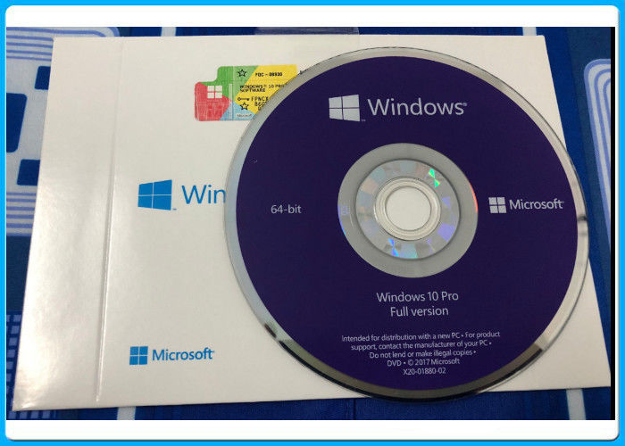 COA d'OEM de professionnel de Windows 10 de responsable de la génération du système de DVD, clé de produit d'OEM de Windows 10
